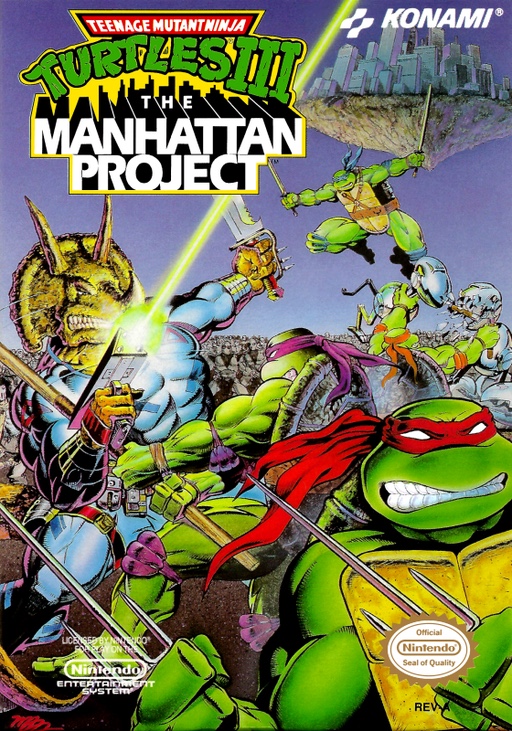 Teenage Mutant Ninja Turtles III The Manhattan Project